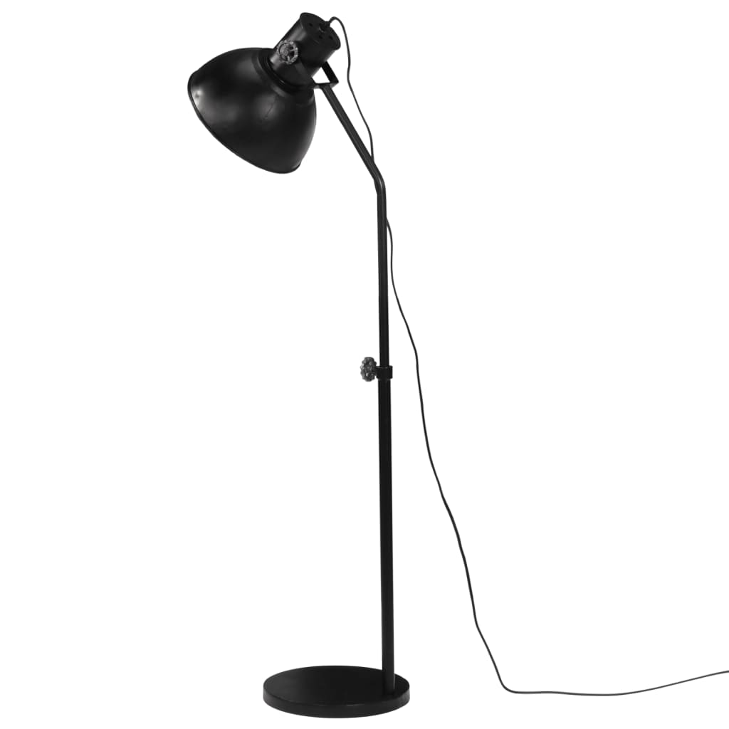 Floor Lamp 25 W Black 30x30x90-150 cm E27