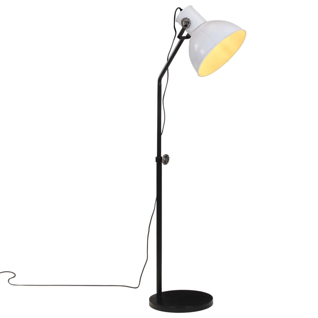 Floor Lamp 25 W White 30x30x90-150 cm E27