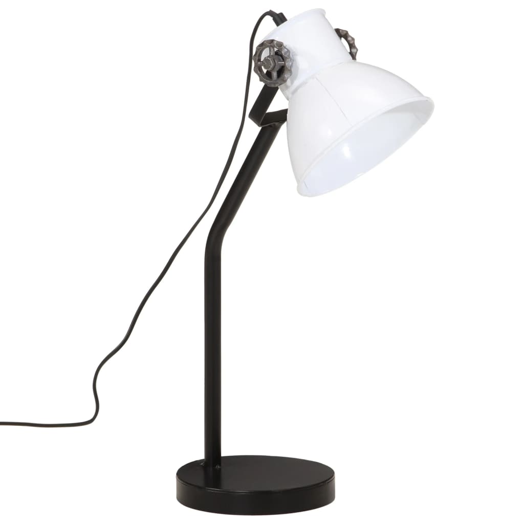 Desk Lamp 25 W White 17x17x60 cm E27