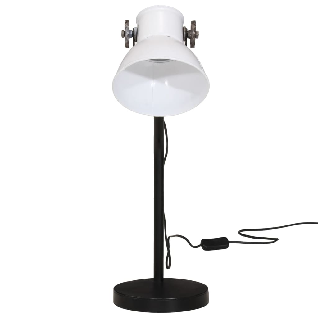 Desk Lamp 25 W White 17x17x60 cm E27