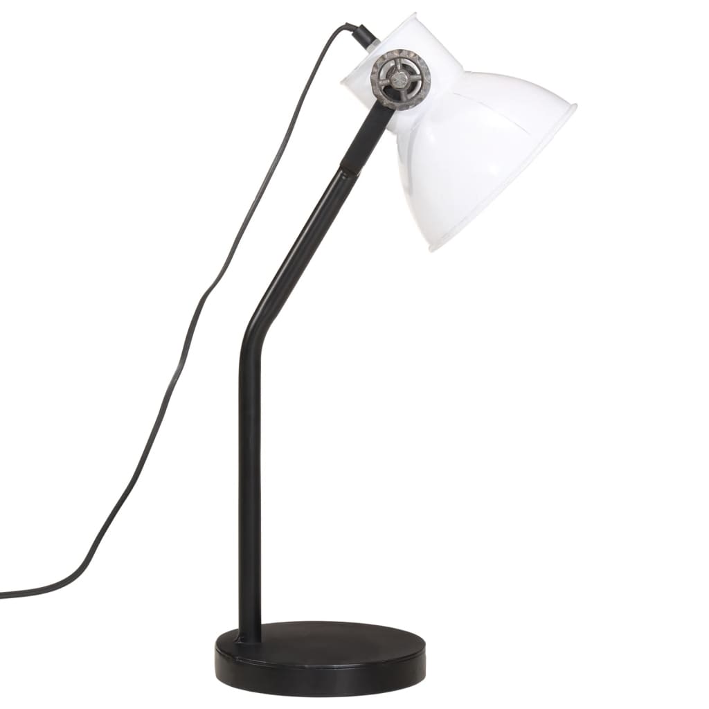 Desk Lamp 25 W White 17x17x60 cm E27