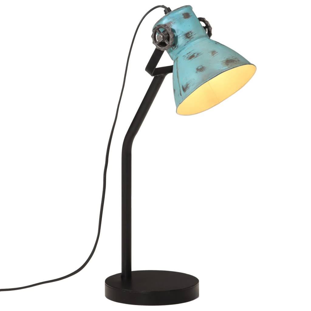 Desk Lamp 25 W Blue 17x17x60 cm E27