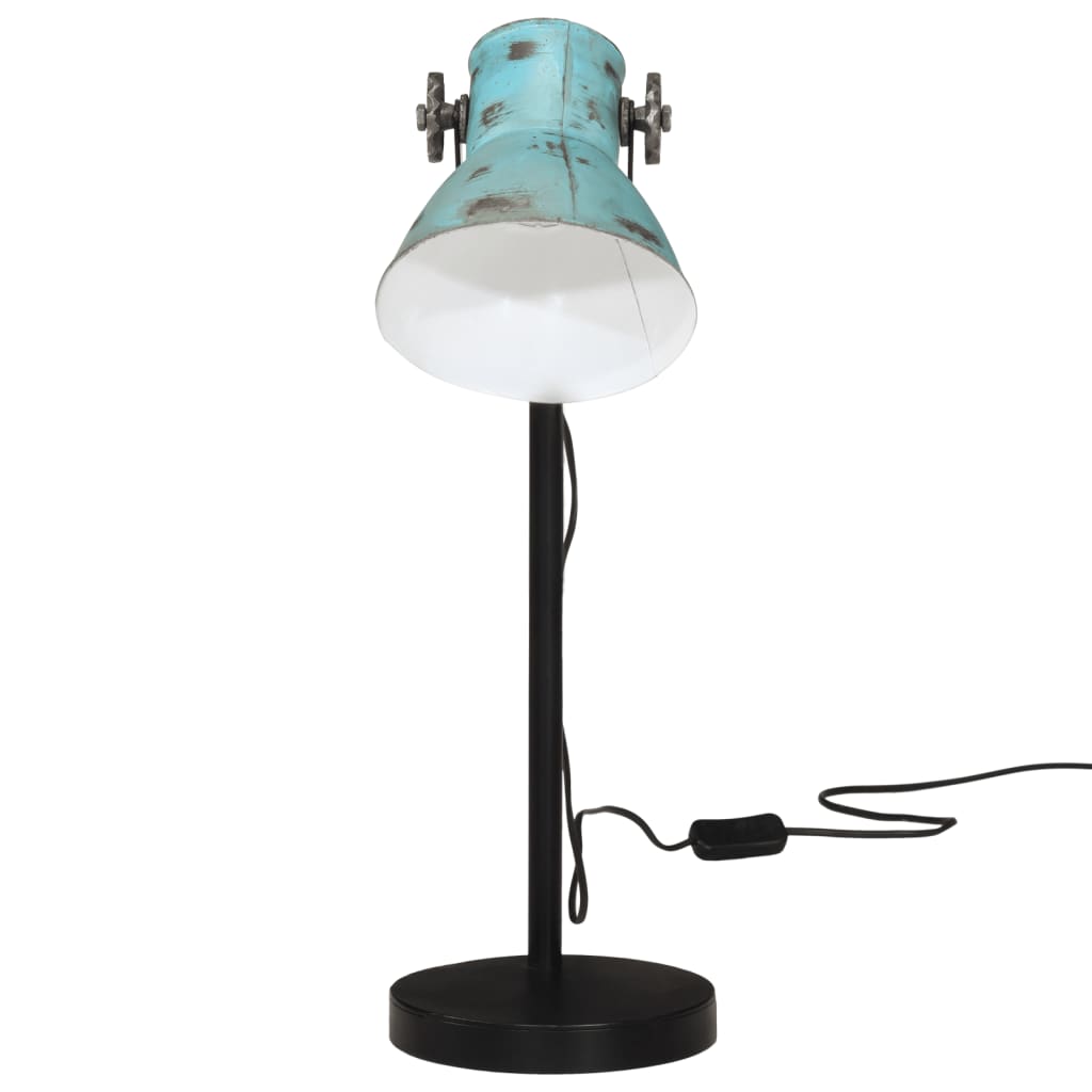 Desk Lamp 25 W Blue 17x17x60 cm E27