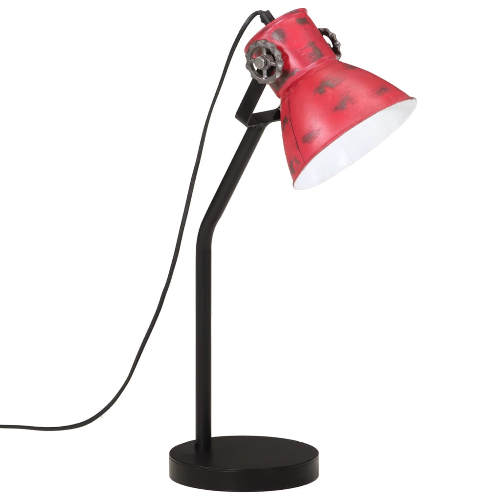 Desk Lamp 25 W Red 17x17x60 cm E27