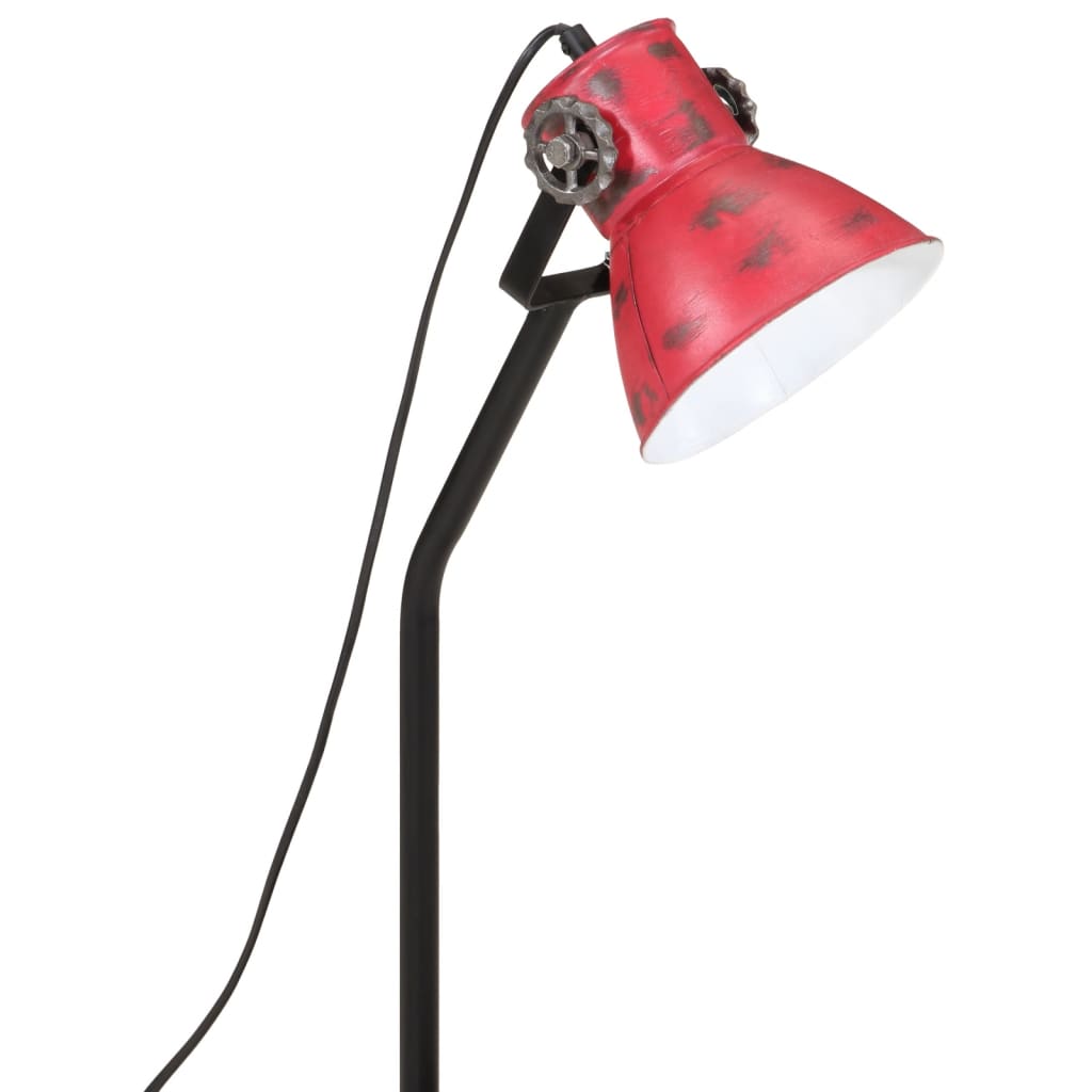 Schreibtischlampe 25 W Rot 17x17x60 cm E27