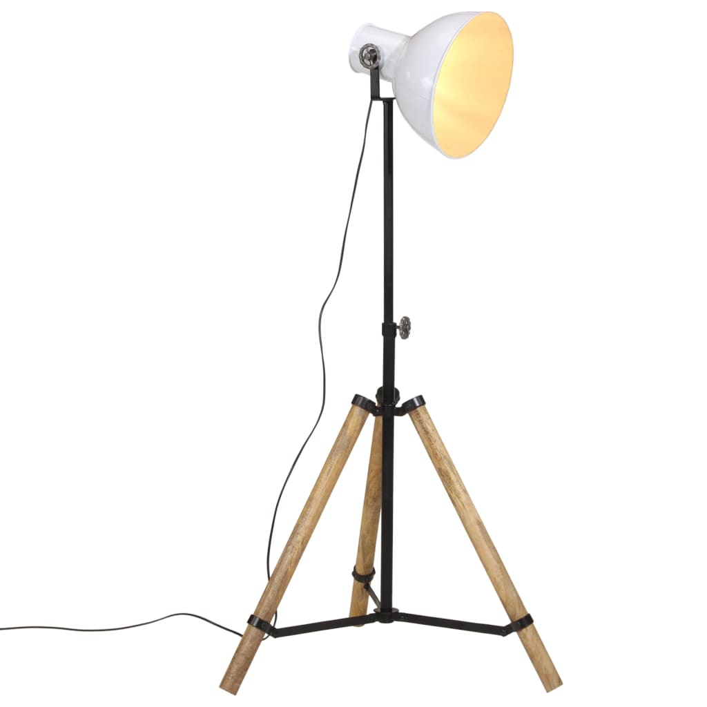 Floor Lamp 25 W White 75x75x90-150 cm E27