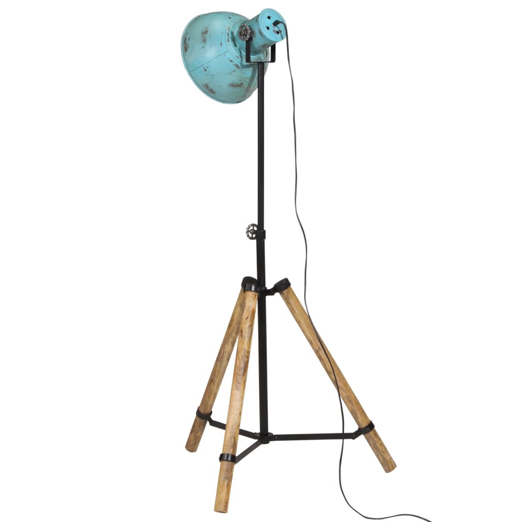 Floor Lamp 25 W Blue 75x75x90-150 cm E27