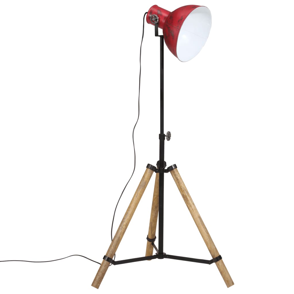 Floor Lamp 25 W Red 75x75x90-150 cm E27