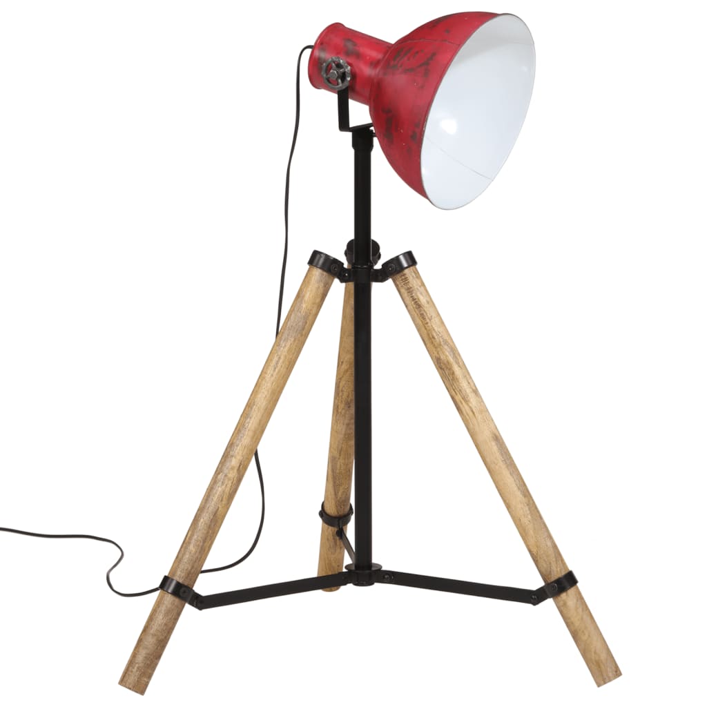 Floor Lamp 25 W Red 75x75x90-150 cm E27