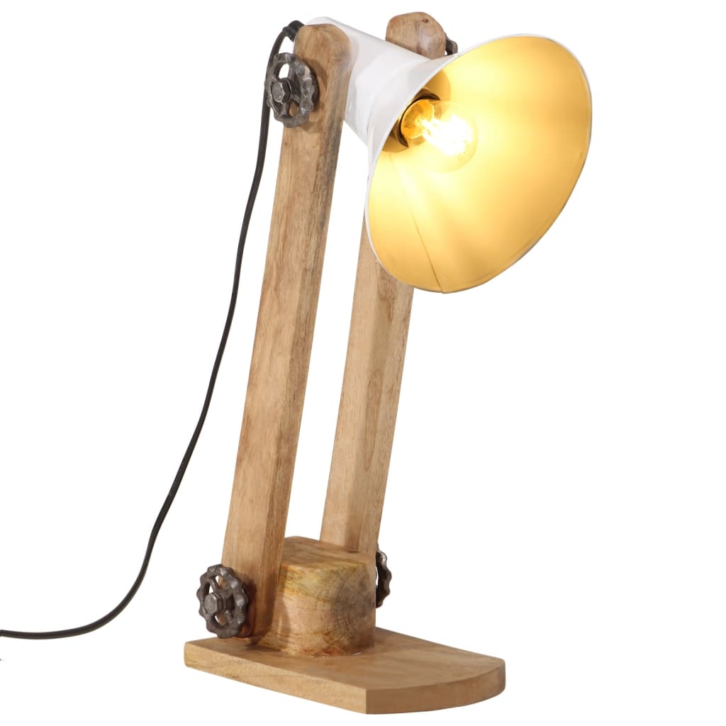 Desk Lamp 25 W White 23x13x52 cm E27