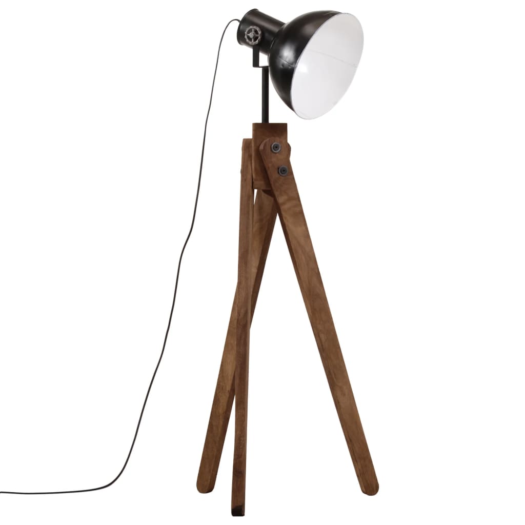 Floor Lamp 25 W Black 45x45x120 cm E27