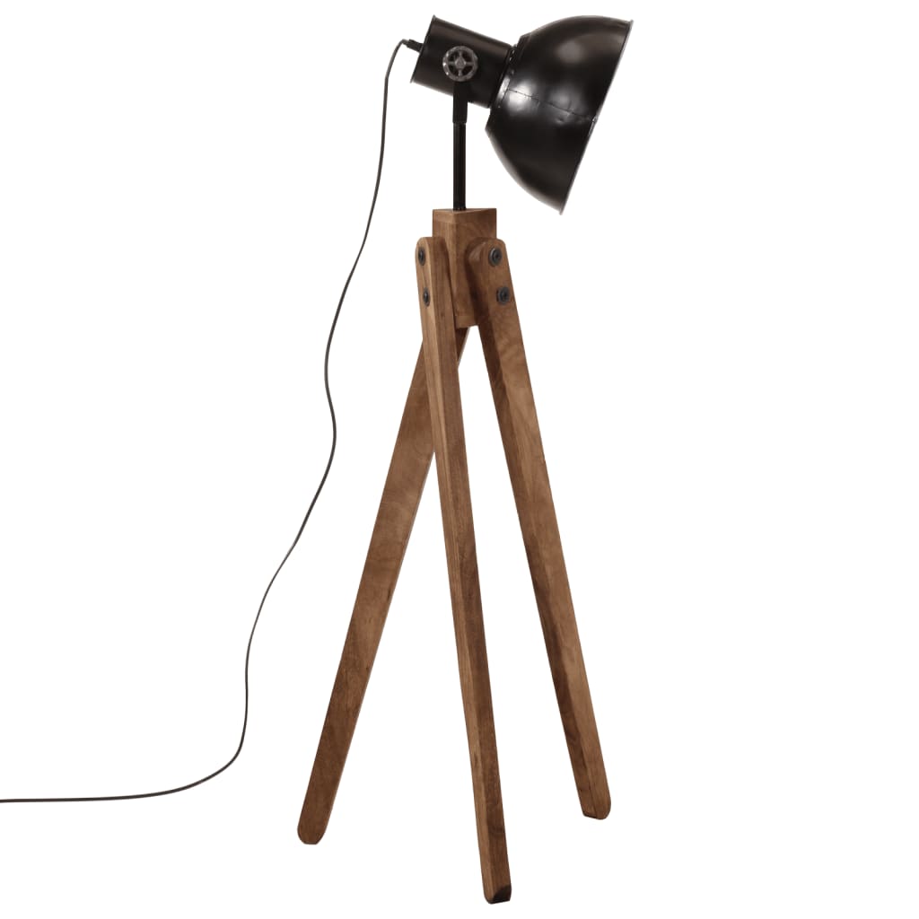 Floor Lamp 25 W Black 45x45x120 cm E27