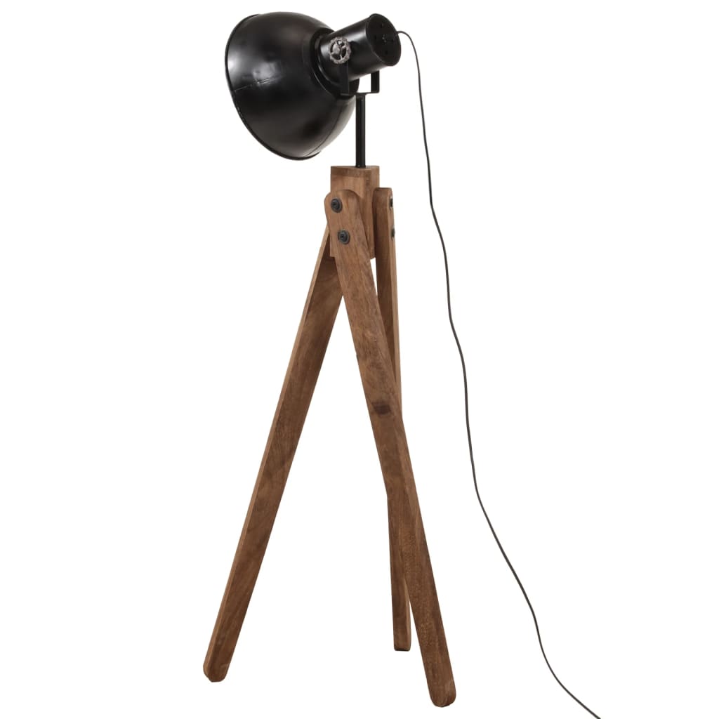 Floor Lamp 25 W Black 45x45x120 cm E27