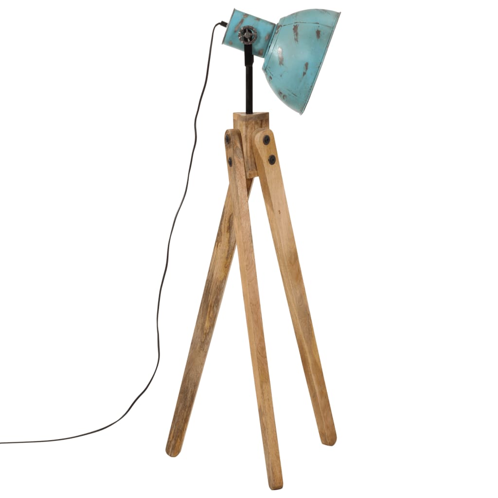 Floor Lamp 25 W Blue 45x45x120 cm E27