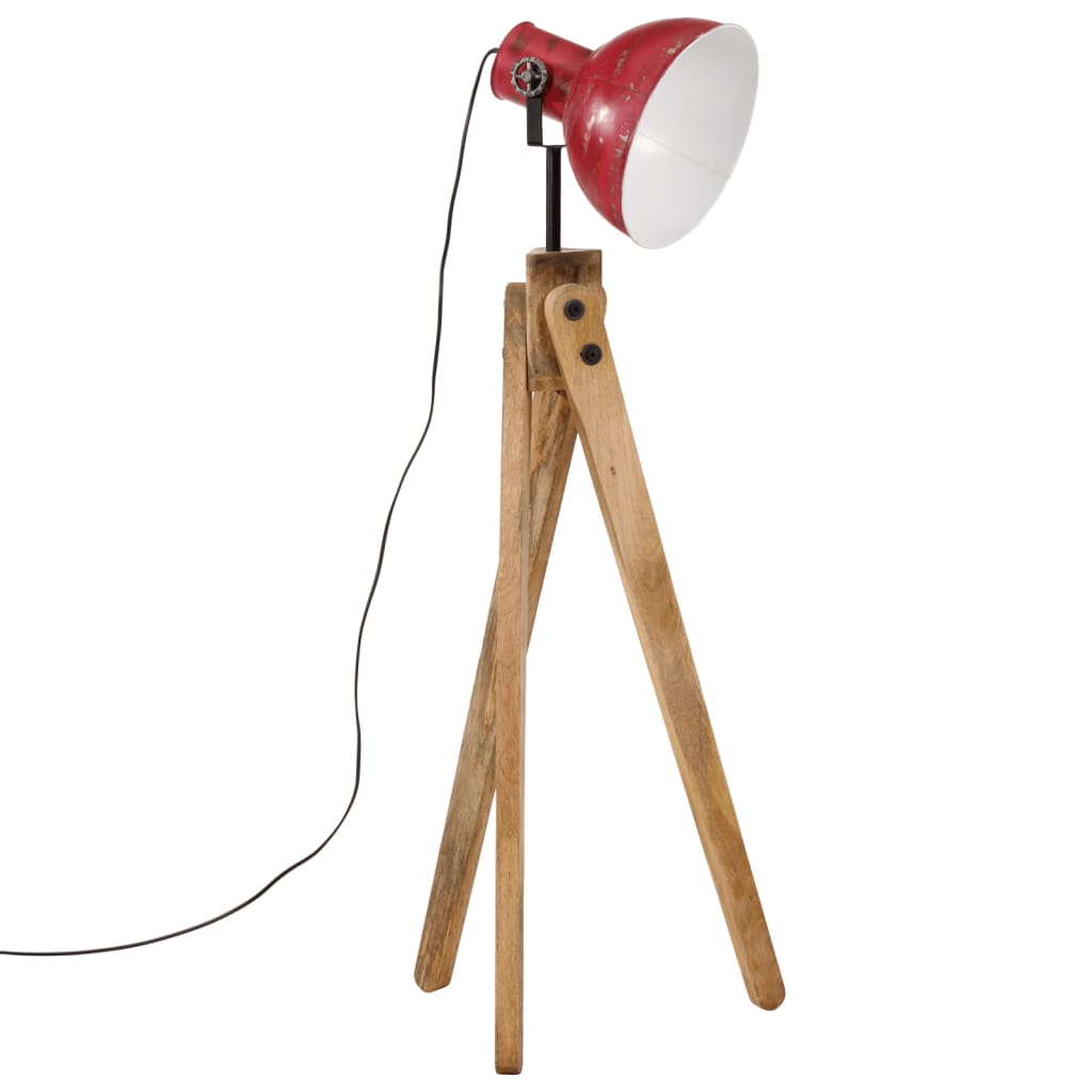 Floor Lamp 25 W Red 45x45x120 cm E27