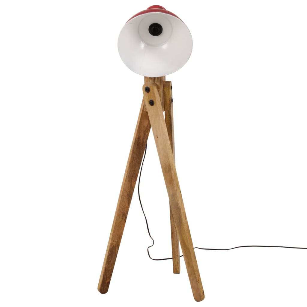 Floor Lamp 25 W Red 45x45x120 cm E27