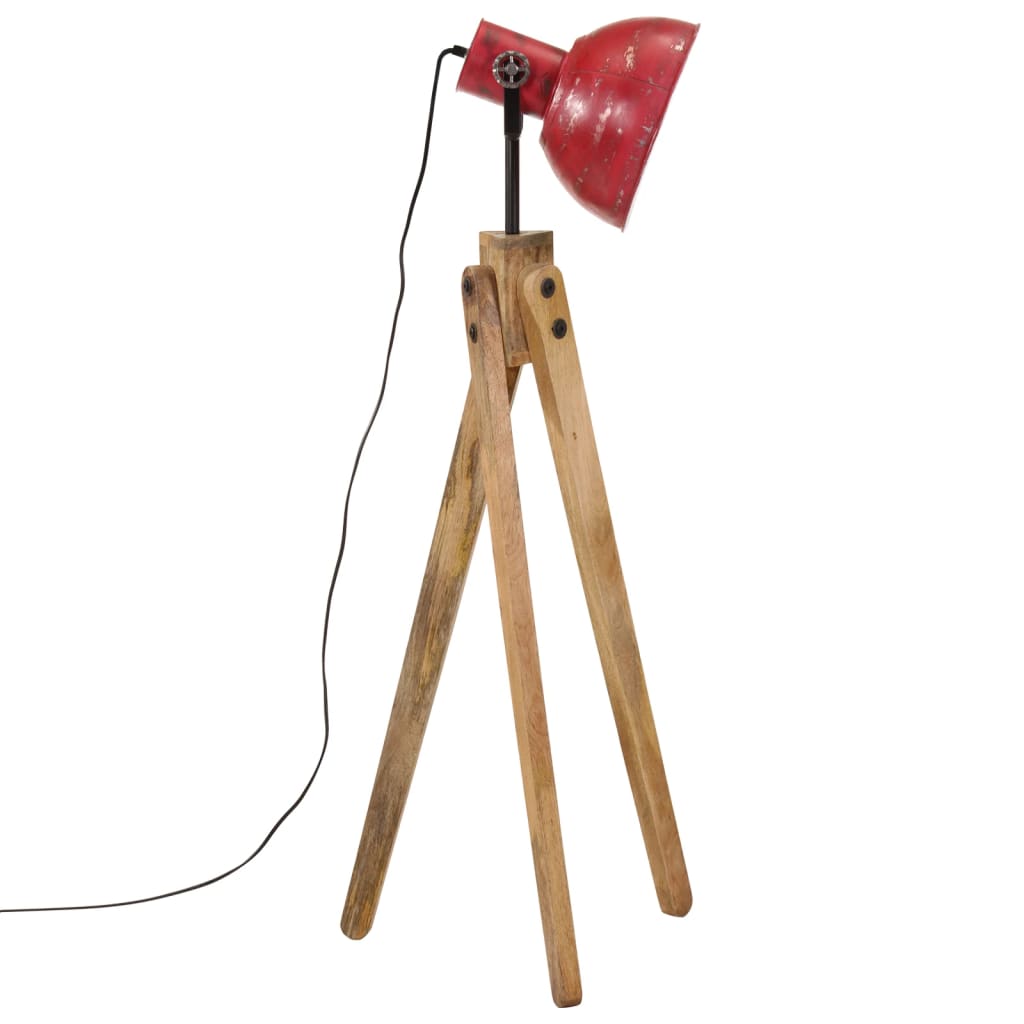 Floor Lamp 25 W Red 45x45x120 cm E27