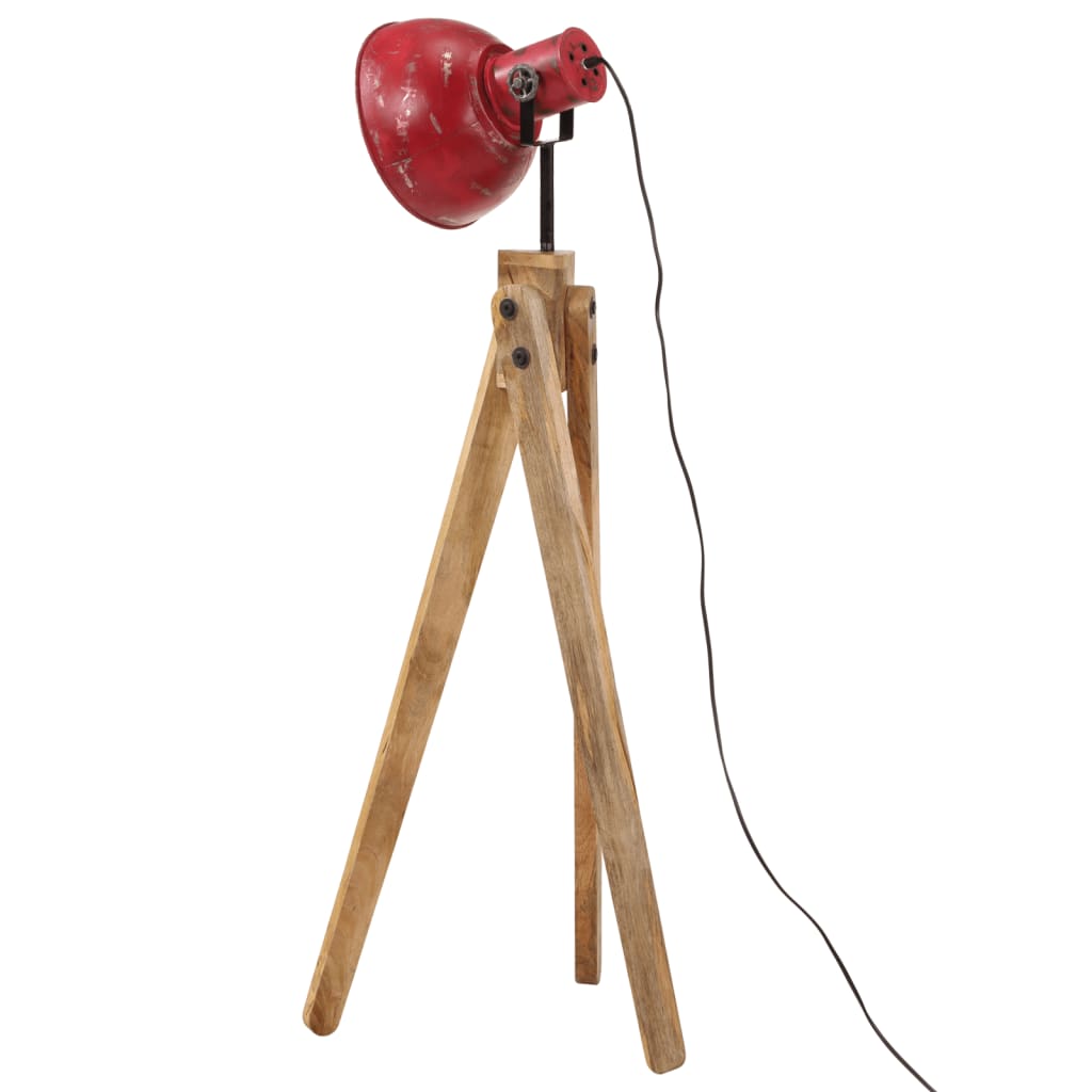 Floor Lamp 25 W Red 45x45x120 cm E27