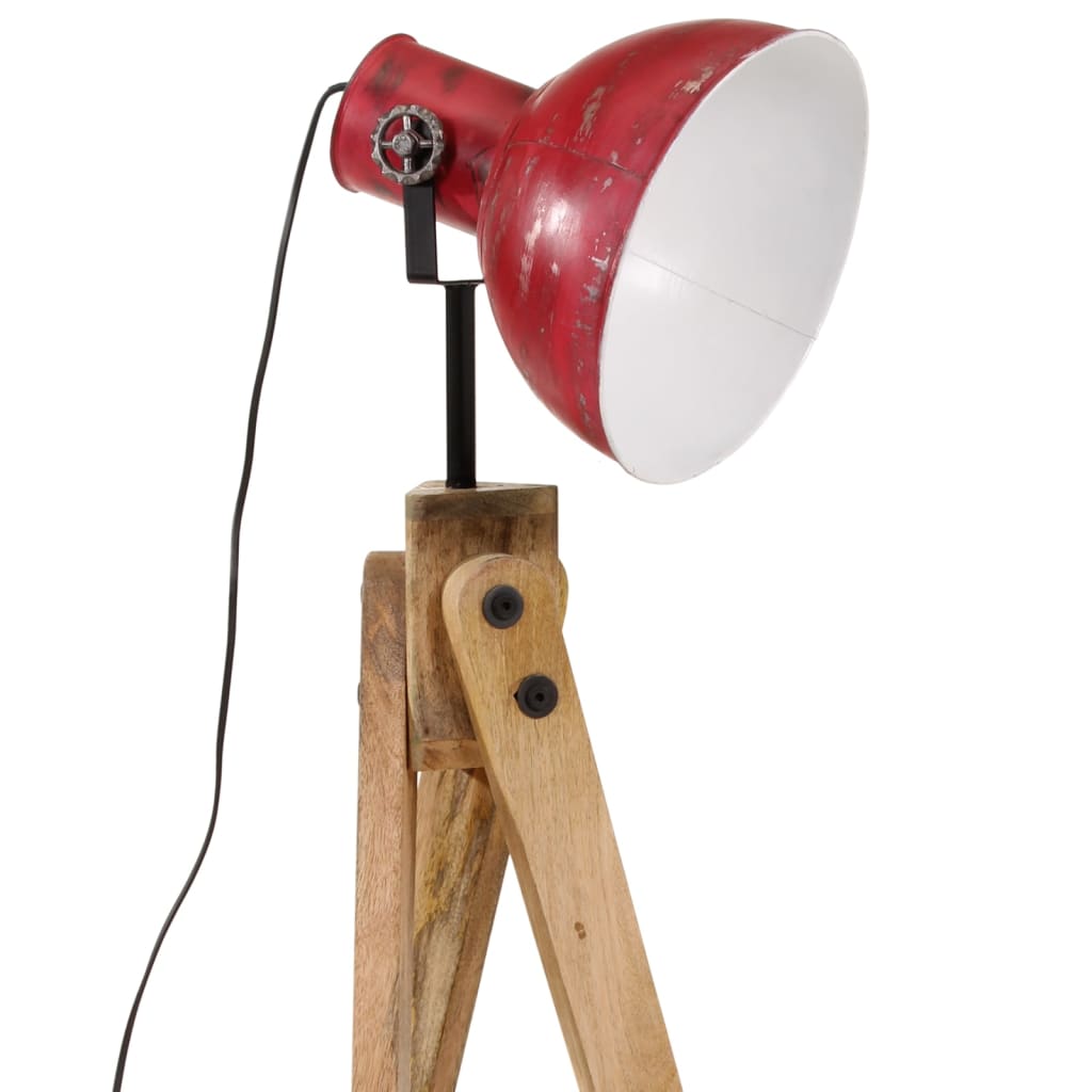 Floor Lamp 25 W Red 45x45x120 cm E27