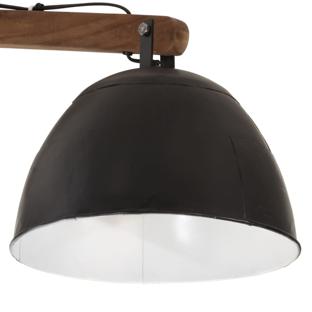 Ceiling light 25 W Black 105x30x65-108 cm E27