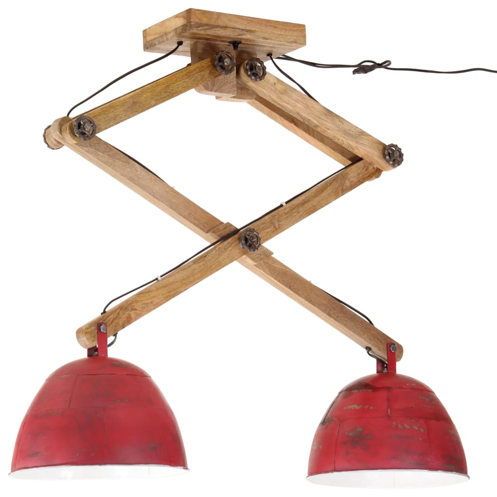 Ceiling light 25 W Red 29x18x85 cm E27