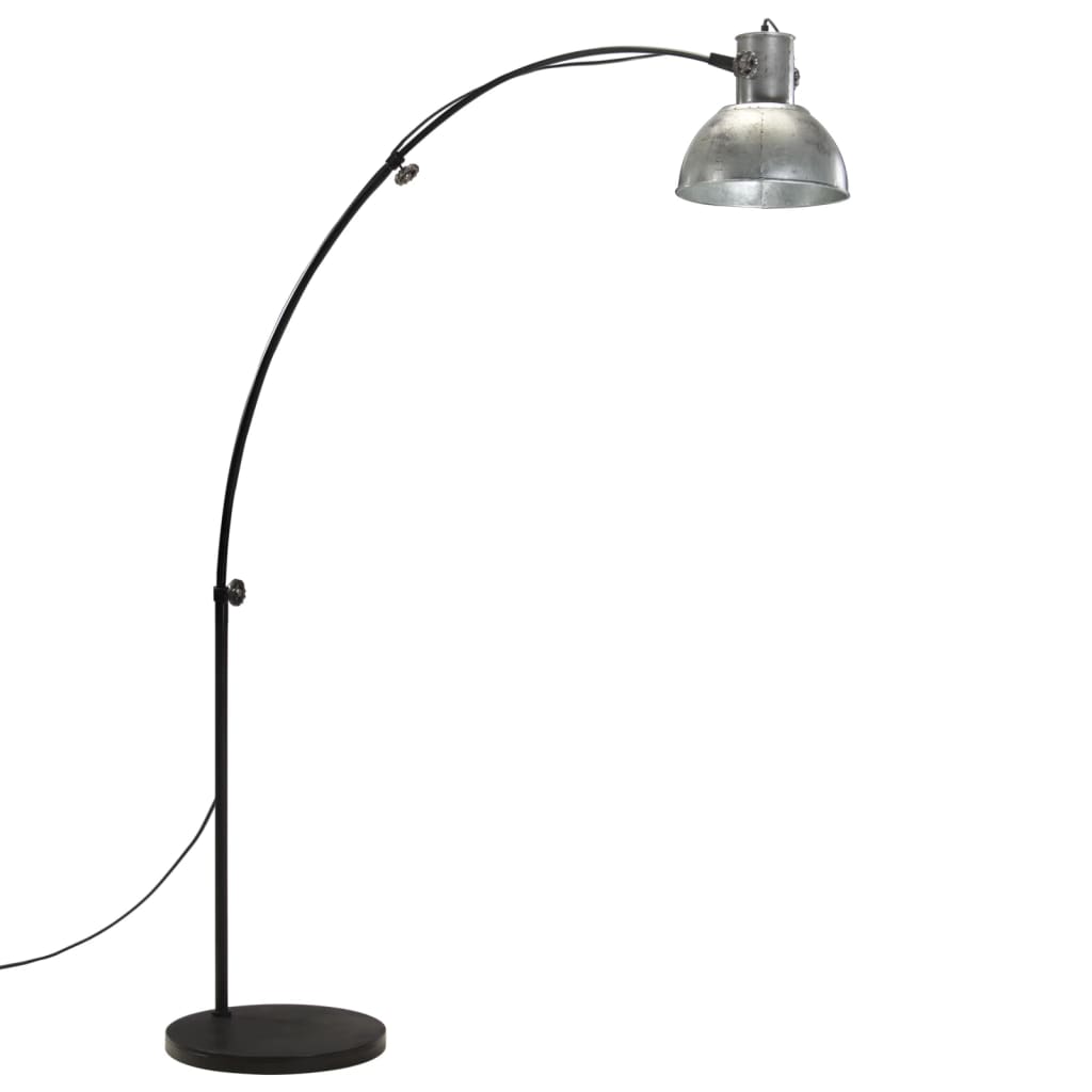 Floor Lamp 25 W Vintage Silver 150 cm E27