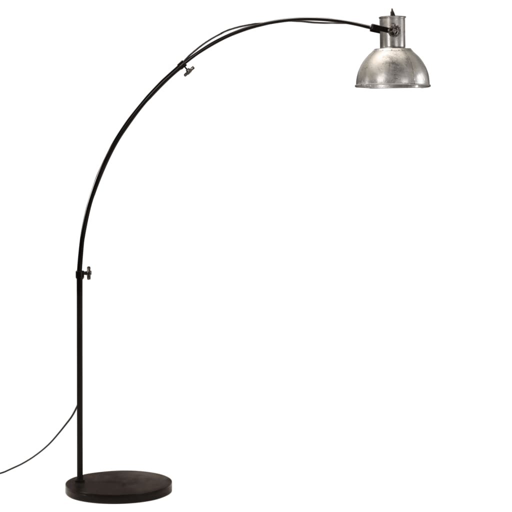 Floor Lamp 25 W Vintage Silver 150 cm E27