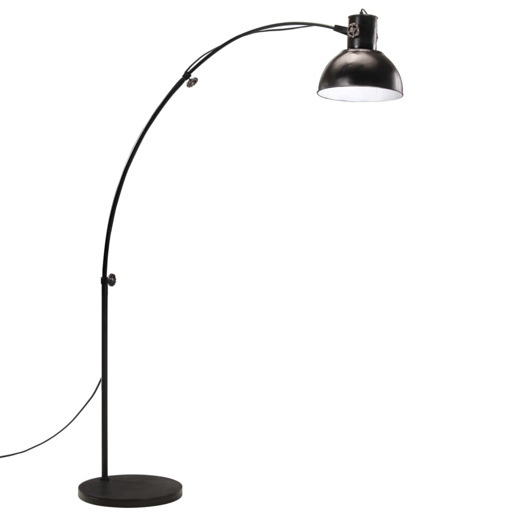 Floor Lamp 25 W Black 150 cm E27