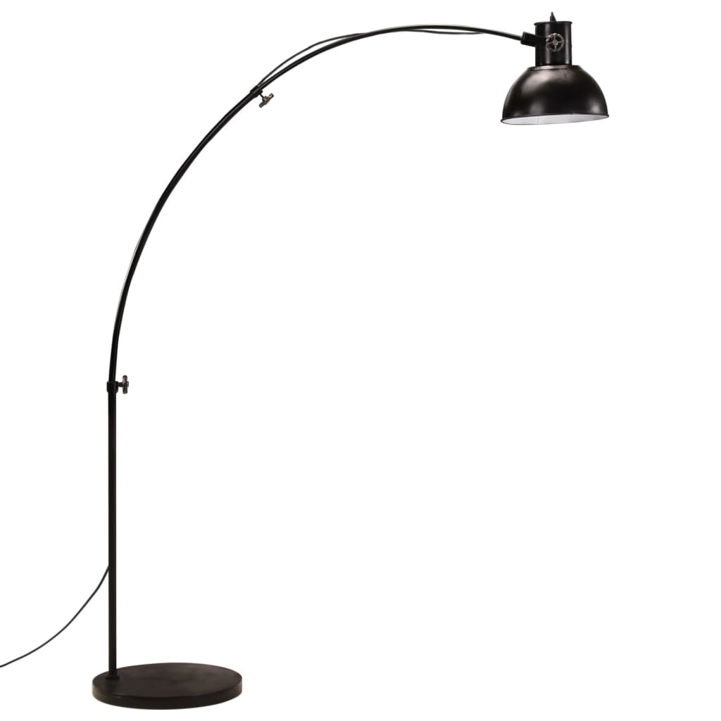 Floor Lamp 25 W Black 150 cm E27