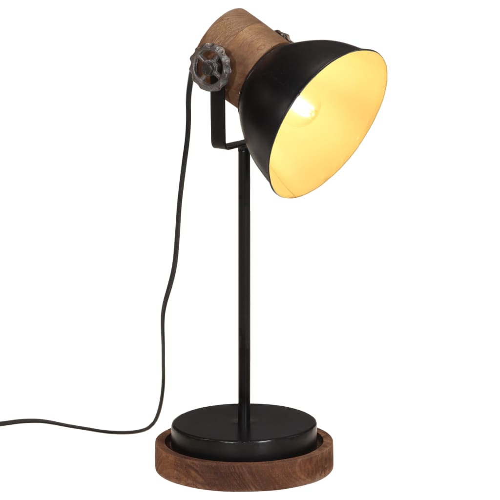 Desk Lamp 25 W Black 17x17x50 cm E27