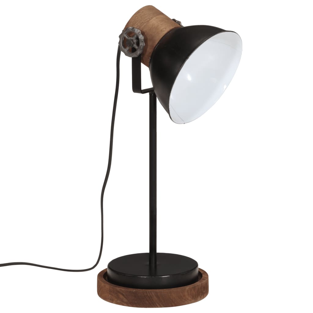 Desk Lamp 25 W Black 17x17x50 cm E27