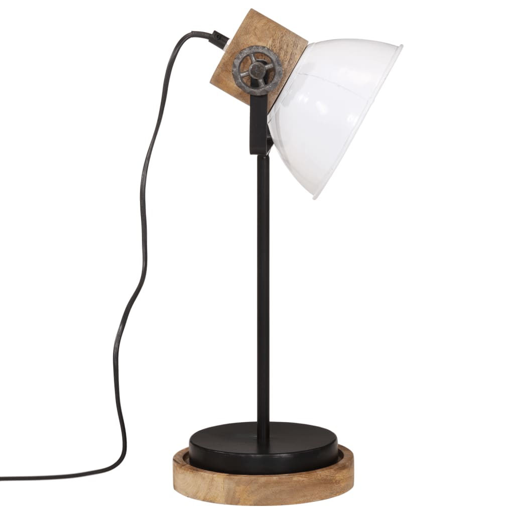 Desk Lamp 25 W White 17x17x50 cm E27