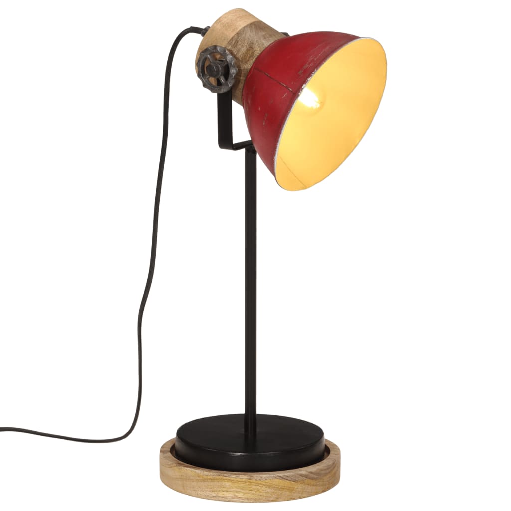 Desk Lamp 25 W Red 17x17x50 cm E27