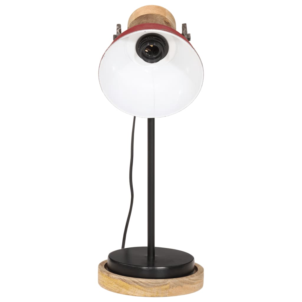 Desk Lamp 25 W Red 17x17x50 cm E27