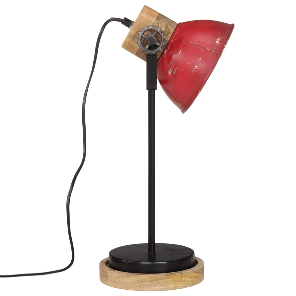 Desk Lamp 25 W Red 17x17x50 cm E27