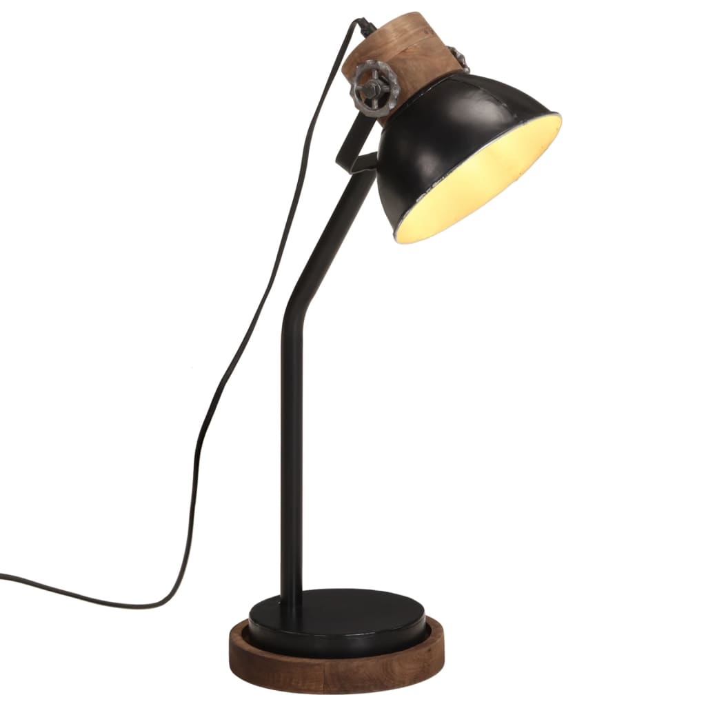 Desk Lamp 25 W Black 18x18x60 cm E27