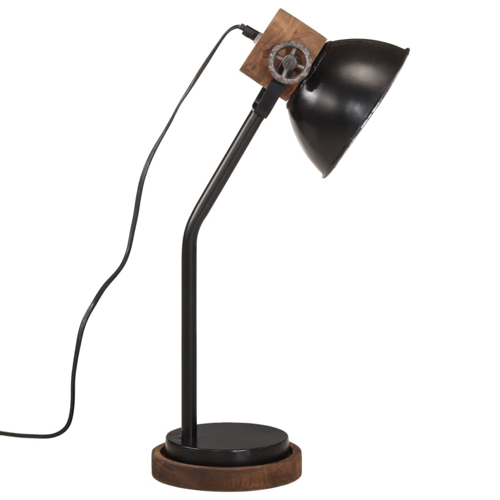 Desk Lamp 25 W Black 18x18x60 cm E27