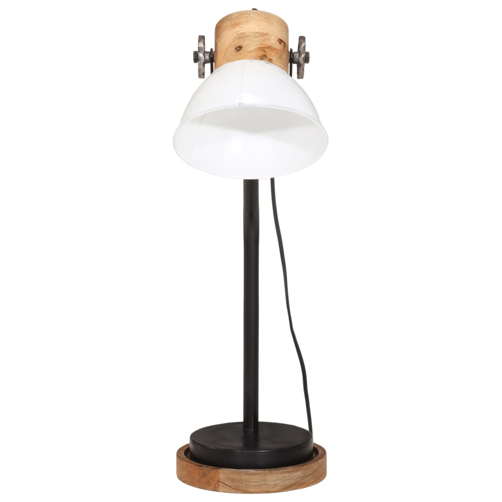 Desk Lamp 25 W White 18x18x60 cm E27