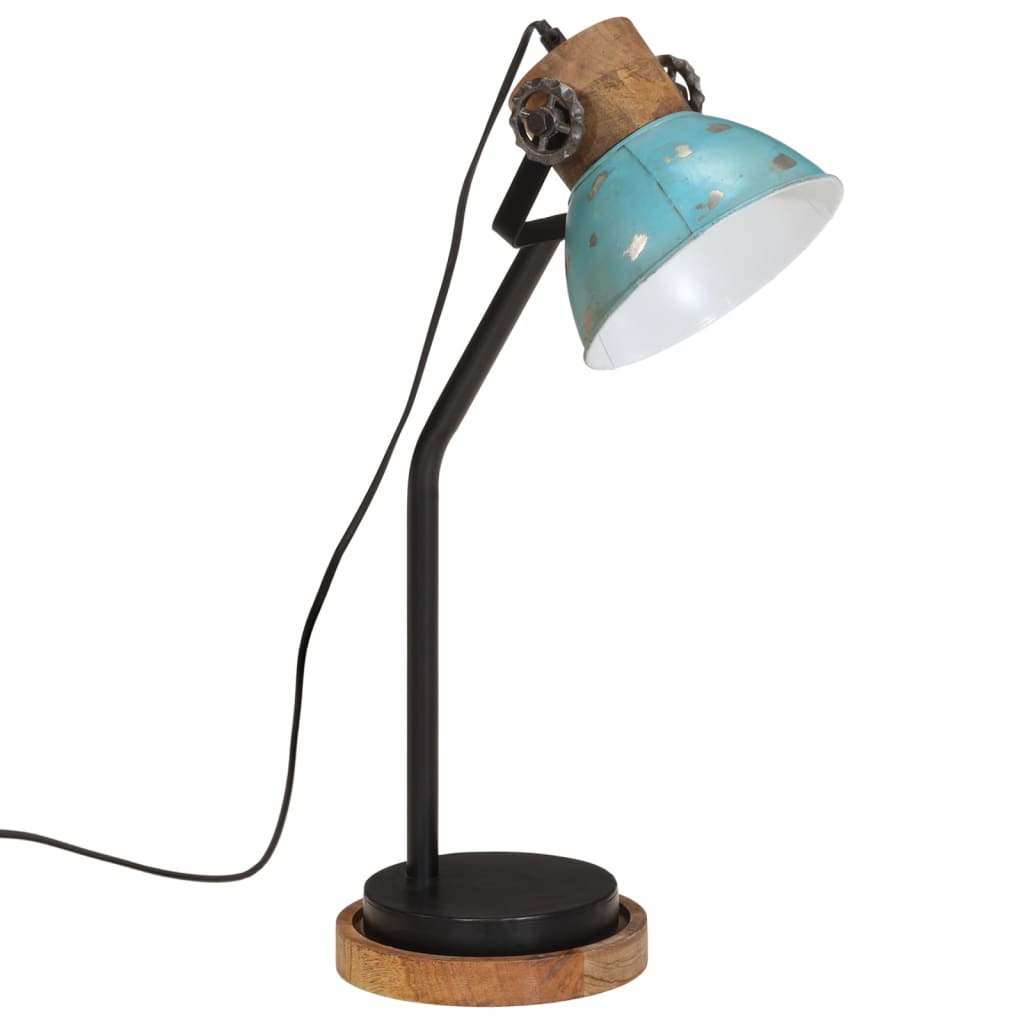 Desk Lamp 25 W Blue 18x18x60 cm E27