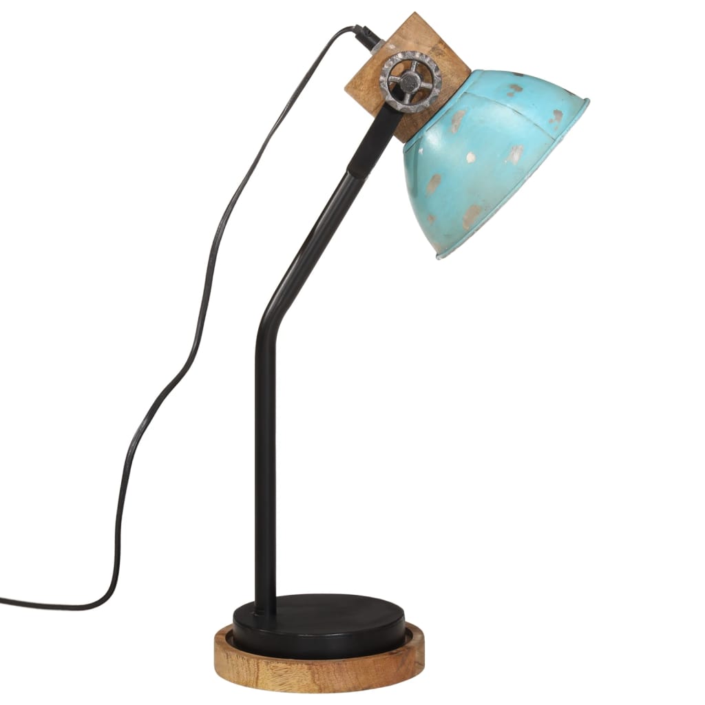 Desk Lamp 25 W Blue 18x18x60 cm E27