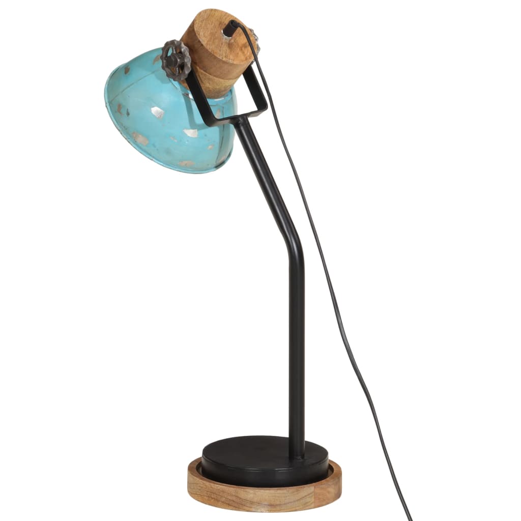 Desk Lamp 25 W Blue 18x18x60 cm E27