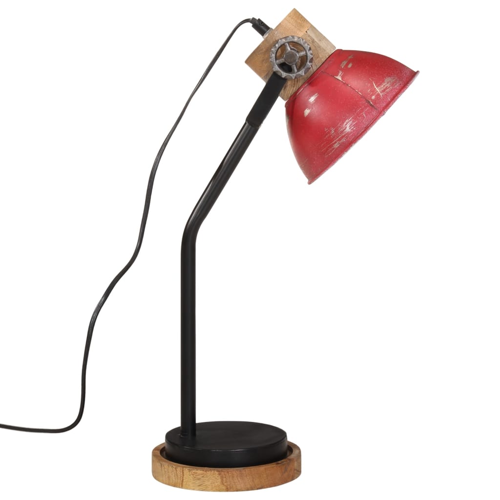 Desk Lamp 25 W Red 18x18x60 cm E27