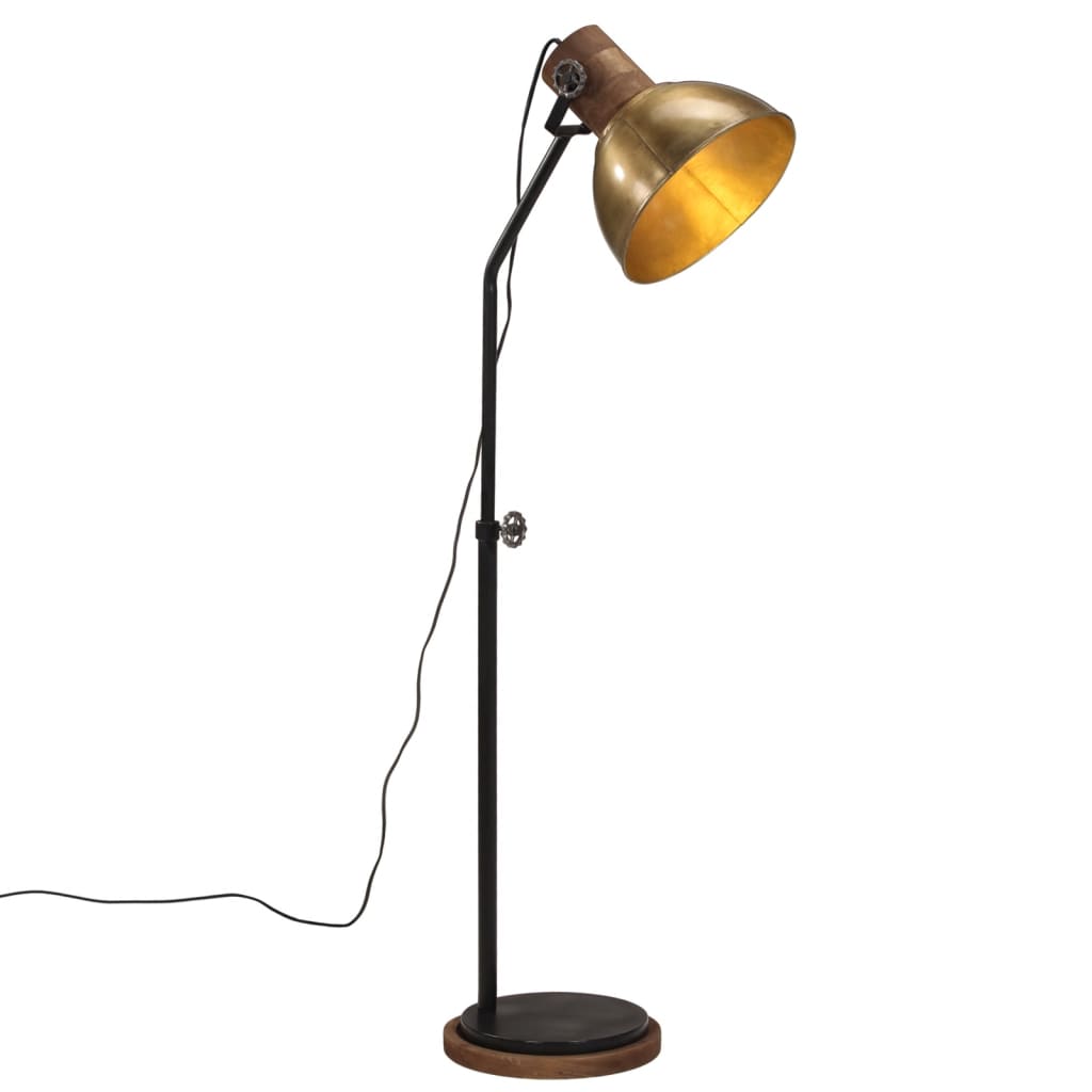 Floor Lamp 25 W Antique Brass 30x30x100-150 cm E27