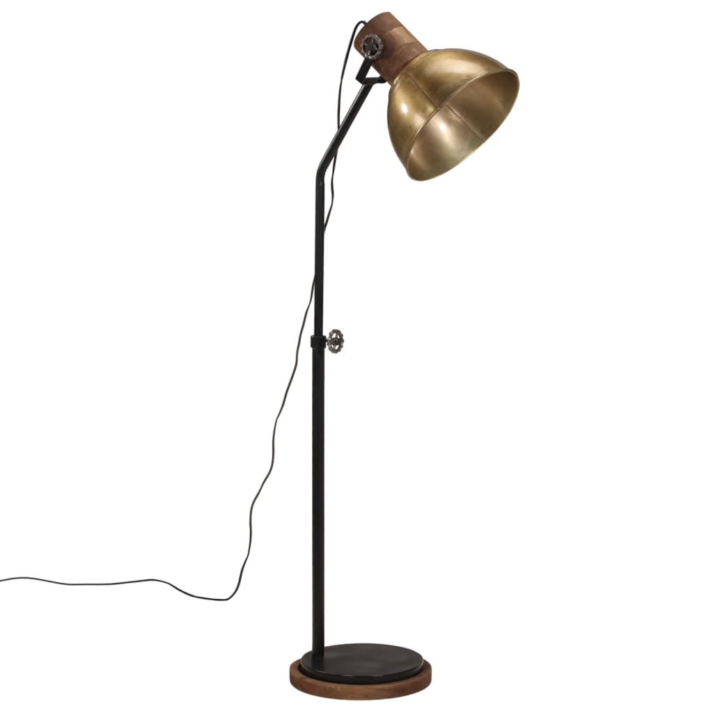 Floor Lamp 25 W Antique Brass 30x30x100-150 cm E27