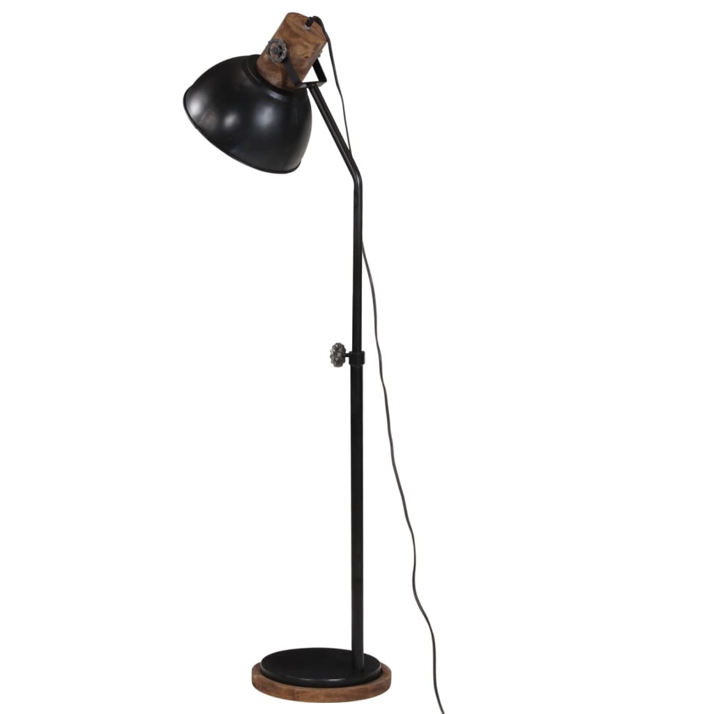 Floor Lamp 25 W Black 30x30x100-150 cm E27