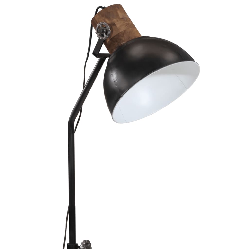 Floor Lamp 25 W Black 30x30x100-150 cm E27