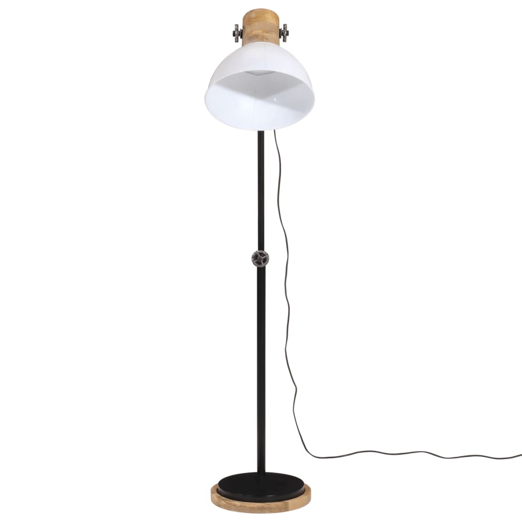 Floor Lamp 25 W White 30x30x100-150 cm E27