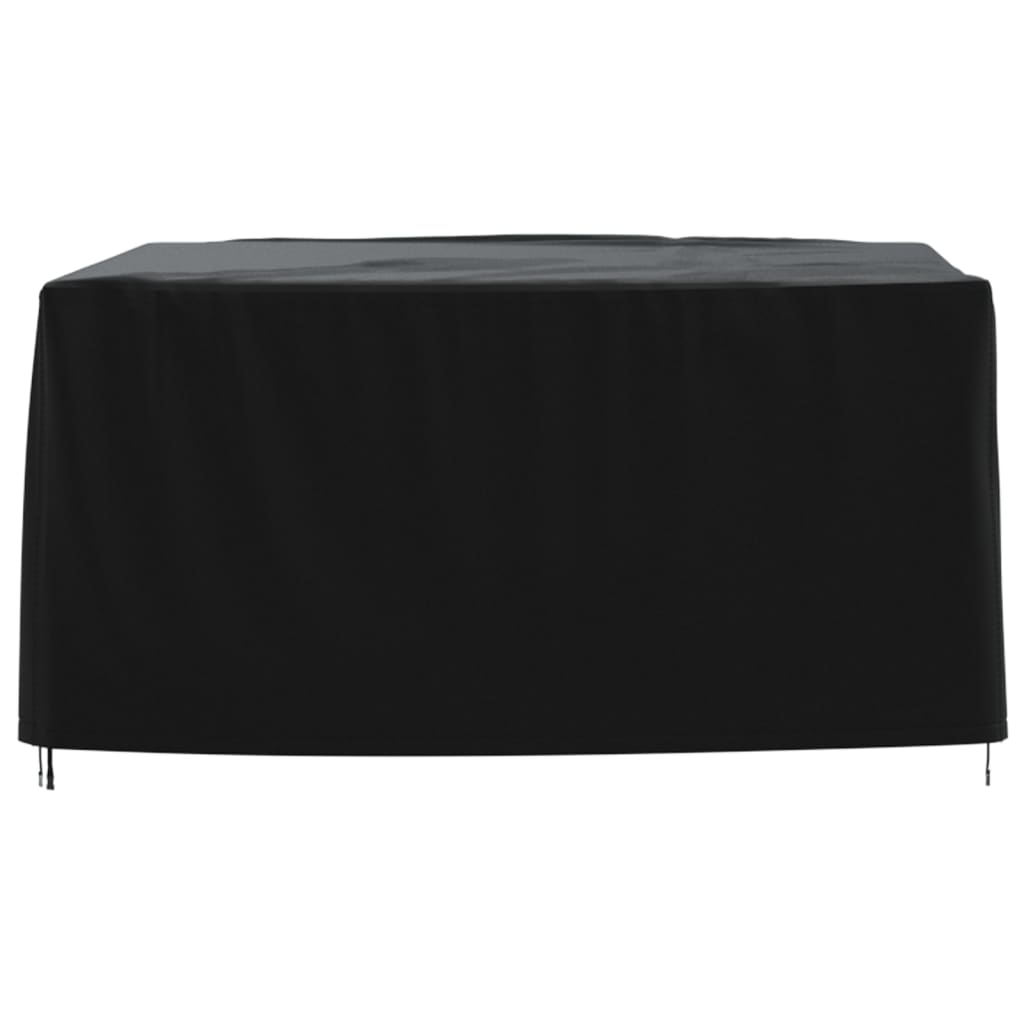 Garden Furniture Cover Black 200x165x80 cm 420D Oxford