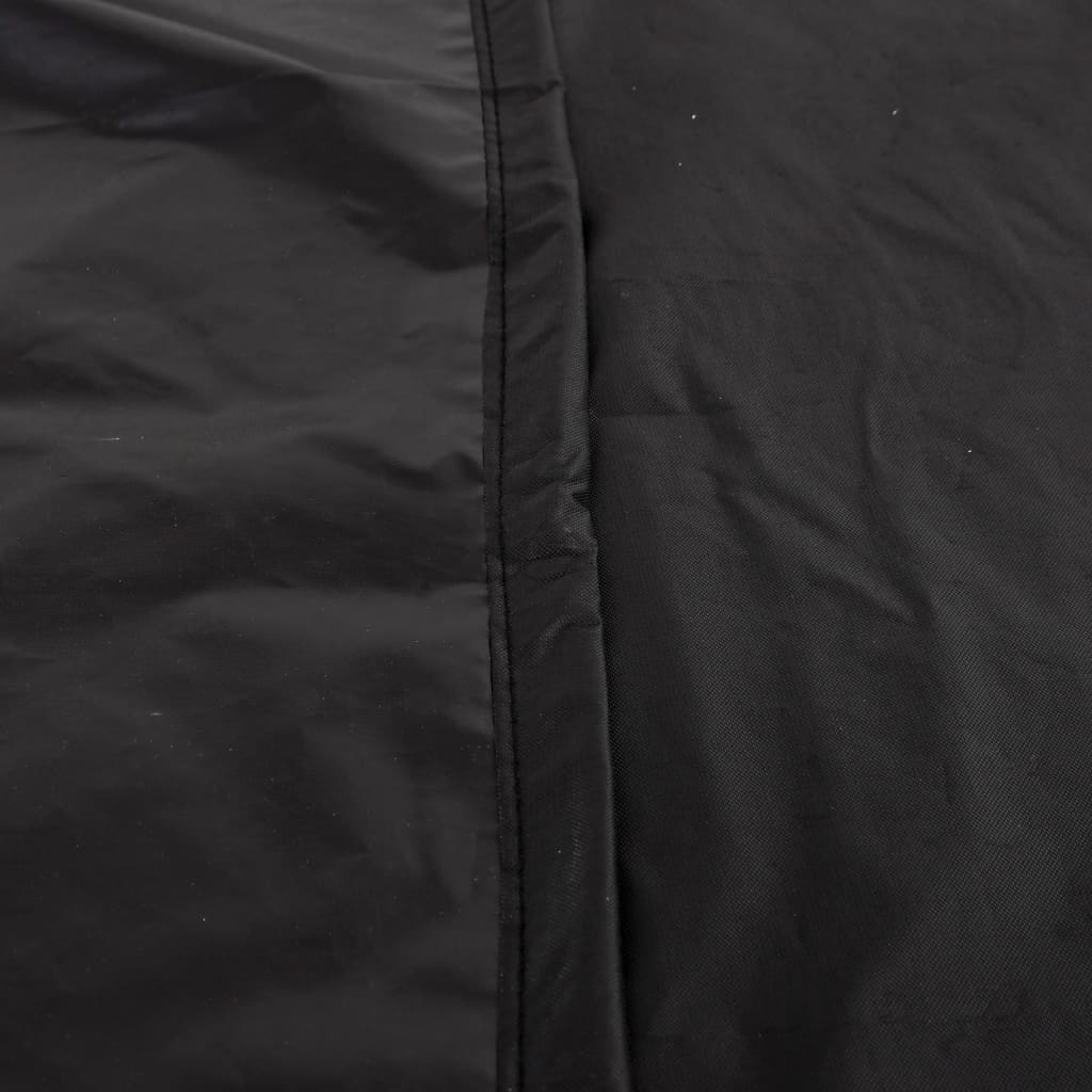 Garden Furniture Cover Black 200x165x80 cm 420D Oxford