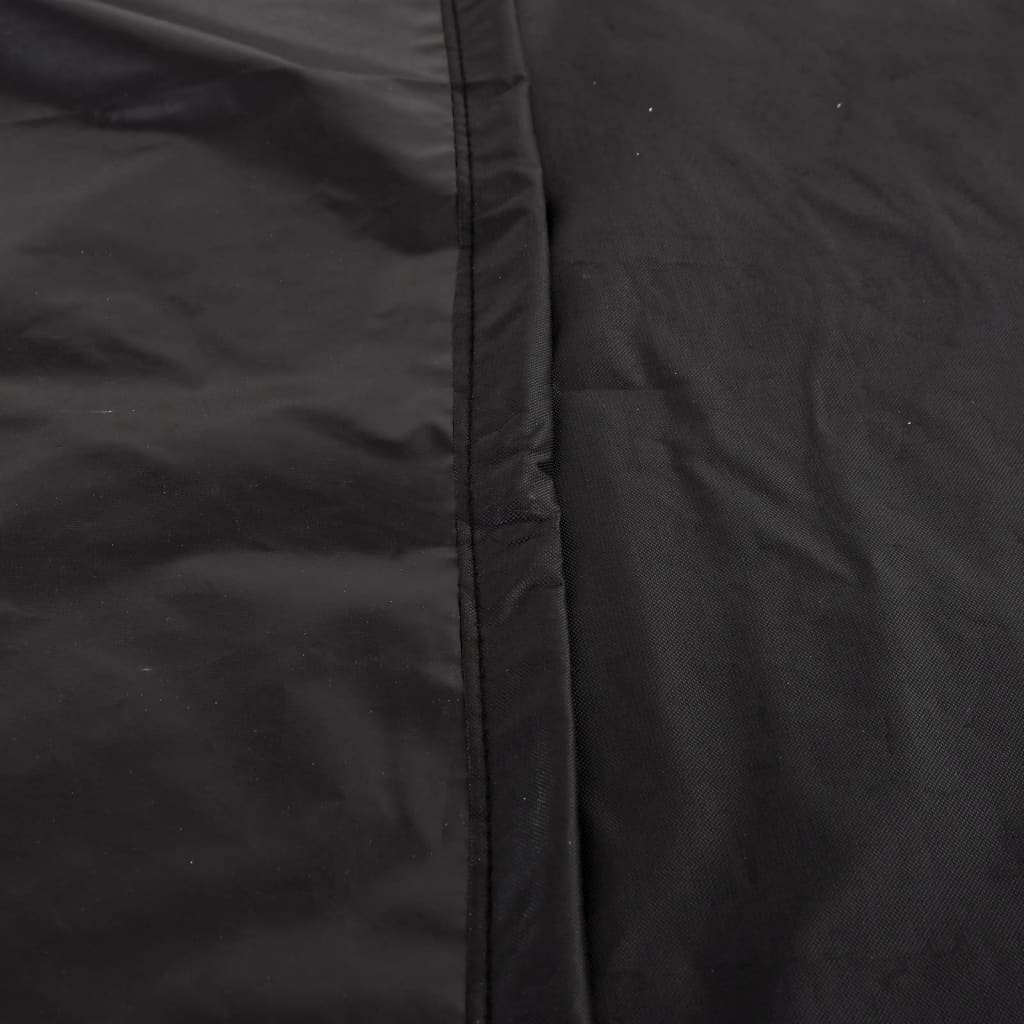 Garden Furniture Cover Round Black Ø 244x71 cm 420D Oxford